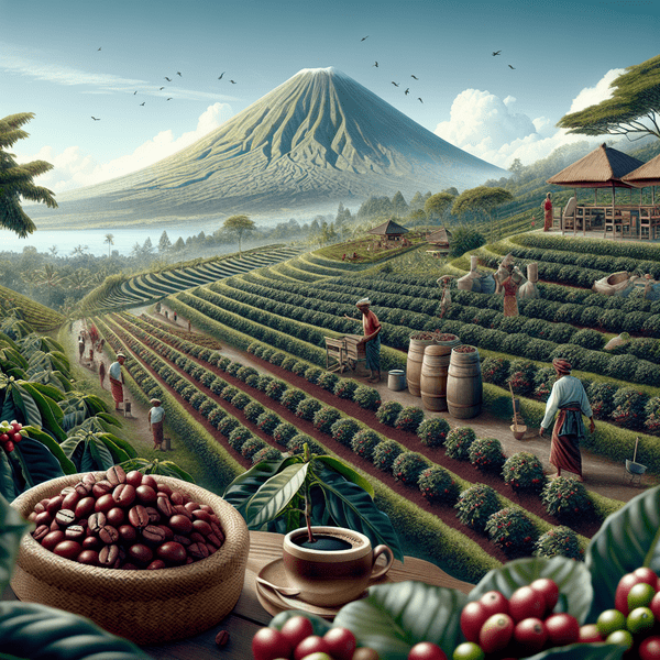 Bali Kintamani Kaffee - Ursprung und Anbau