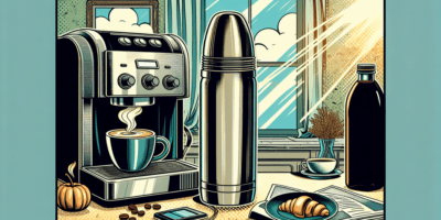 Perfekter Kaffeegenuss: Die Kaffeemaschine mit Thermoskanne